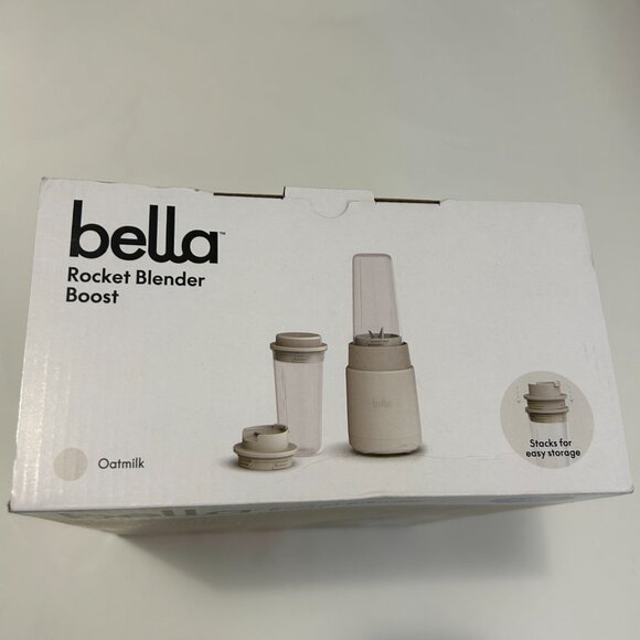 Bella Rocket Blender Boost 6 piece set 43010A1 item # 35125 oatmilk NIB - Picture 4 of 6
